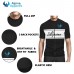 Alpine Bike Signature Men Cycling Jersey V1 Black And White Regular Fit